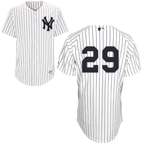 Francisco Cervelli #29 MLB Jersey-New York Yankees Men's Authentic Home White Baseball Jersey